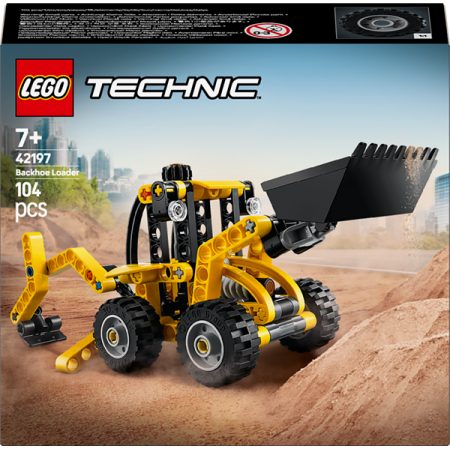 Конструктор LEGO Technic Екскаватор-навантажувач 104 деталі
