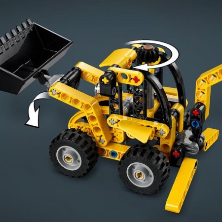 Конструктор LEGO Technic Екскаватор-навантажувач 104 деталі
