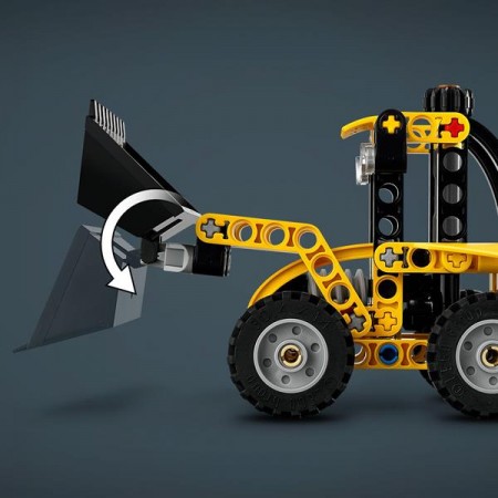 Конструктор LEGO Technic Екскаватор-навантажувач 104 деталі
