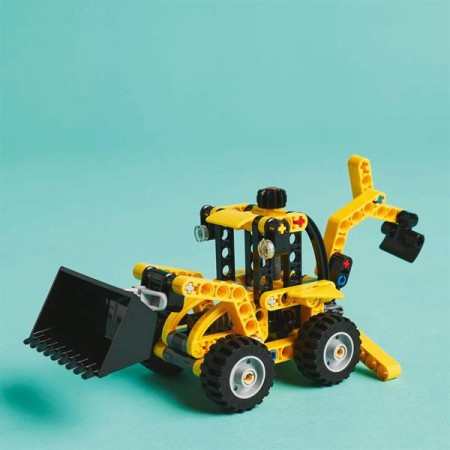 Конструктор LEGO Technic Екскаватор-навантажувач 104 деталі