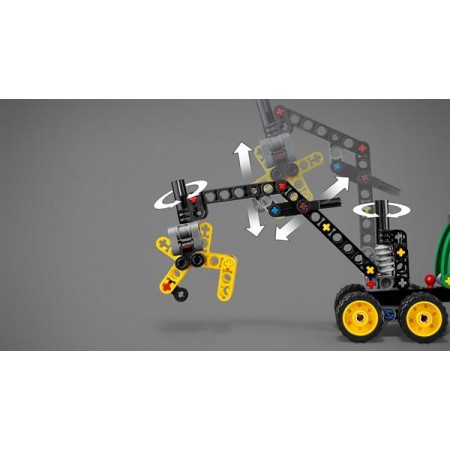 Конструктор LEGO Technic Колесный комбайн John Deere 1470H 117 Деталей