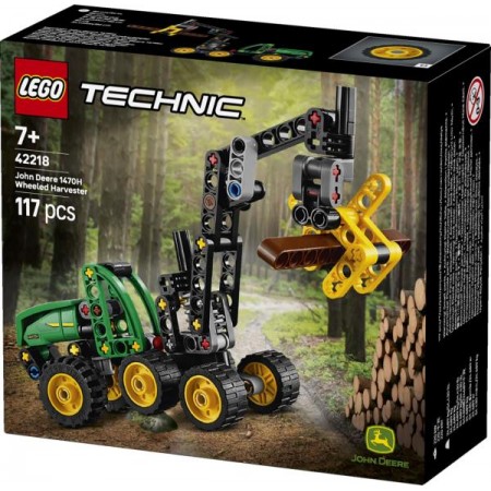 Конструктор LEGO Technic Колесный комбайн John Deere 1470H 117 Деталей