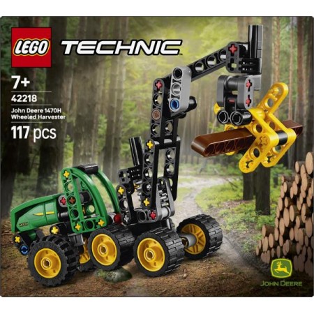 Конструктор LEGO Technic Колесный комбайн John Deere 1470H 117 Деталей