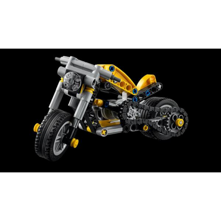 Конструктор LEGO Technic Жёлтый мотоцикл 151 деталь Конструктор LEGO Technic Жёлтый мотоцикл 151 деталь