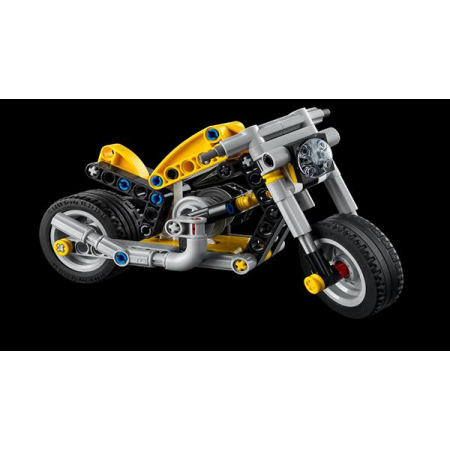 Конструктор LEGO Technic Жёлтый мотоцикл 151 деталь Конструктор LEGO Technic Жёлтый мотоцикл 151 деталь