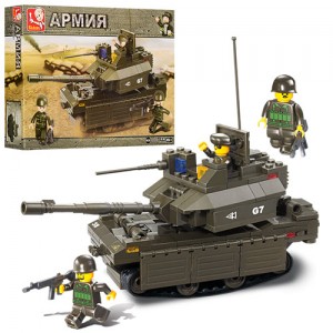 Конструктор M38-B0287 армія, танк, фігурка, 219 деталей