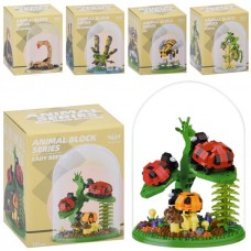Конструктор насекомые BabyToys MG1372 пластиковый 5 видов Конструктор насекомые BabyToys MG1372 пластиковый 5 видов