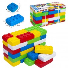 Блочный конструктор Bamsic Mega Brick 30 элементов от 3 лет Блочный конструктор Bamsic Mega Brick 30 элементов от 3 лет