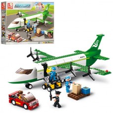 Конструктор SLUBAN M38-B0371 авиация, самолет, машинка, фигурки, 383дет, в кор-ке Конструктор SLUBAN M38-B0371 авиация, самолет, машинка, фигурки, 383дет, в кор-ке