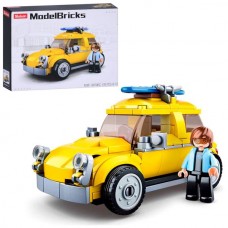 Конструктор SLUBAN M38-B0706C машинка, 12см, фігурка, 176 деталей, в кор-ці
