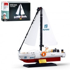 Конструктор SLUBAN M38-B1190 морська серія, яхта, 20,9см, 1:35, фігурка, 260дет, в кор-ці Конструктор SLUBAN M38-B1190 морська серія, яхта, 20,9см, 1:35, фігурка, 260дет, в кор-ці