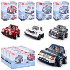 Конструктор SLUBAN M38-B1207 авто серія, машина, 1:40, фігурка, 4 види(від 156дет), 8шт в дисплеї Конструктор SLUBAN M38-B1207 авто серія, машина, 1:40, фігурка, 4 види(від 156дет), 8шт в дисплеї