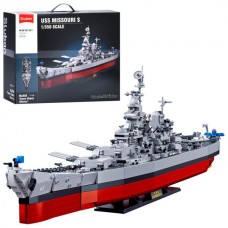 Конструктор военный корабль Sluban M38-B1291 1739 деталей