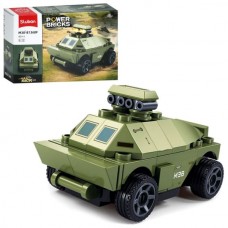 Конструктор SLUBAN M38-B1368F военная машина, 40 деталей Конструктор SLUBAN M38-B1368F военная машина, 40 деталей