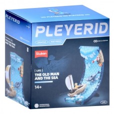 Конструктор SLUBAN M38-P8025 старий і море, фігурка, човен, акула, в кор-ці Конструктор SLUBAN M38-P8025 старий і море, фігурка, човен, акула, в кор-ці