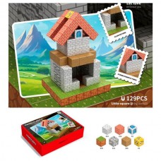 Магнитный конструктор BabyToys Z020A, 129 деталей