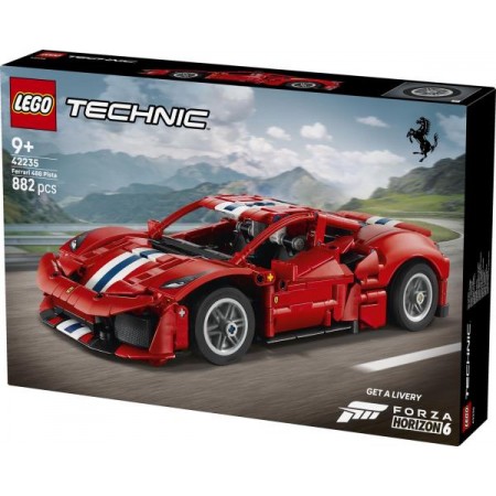 Конструктор Автомобиль Ferrari 488 PISTA LEGO® Technic Конструктор Автомобиль Ferrari 488 PISTA LEGO® Technic