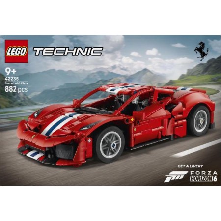 Конструктор Автомобиль Ferrari 488 PISTA LEGO® Technic Конструктор Автомобиль Ferrari 488 PISTA LEGO® Technic