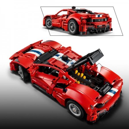 Конструктор Автомобиль Ferrari 488 PISTA LEGO® Technic Конструктор Автомобиль Ferrari 488 PISTA LEGO® Technic