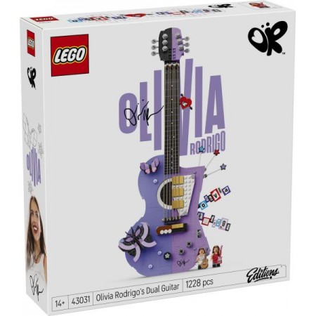 Конструктор Двойная гитара Оливии Родриго LEGO® Editions Конструктор Двойная гитара Оливии Родриго LEGO® Editions