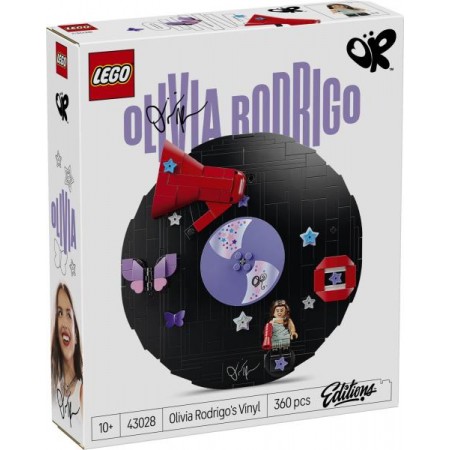 Конструктор Пластинка Оливии Родриго LEGO® Editions Конструктор Пластинка Оливии Родриго LEGO® Editions