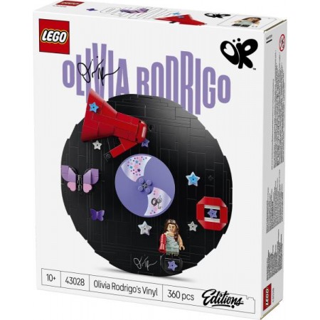 Конструктор Пластинка Оливии Родриго LEGO® Editions Конструктор Пластинка Оливии Родриго LEGO® Editions