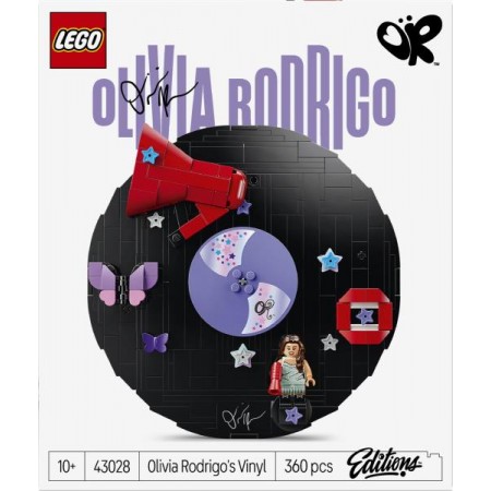 Конструктор Пластинка Оливии Родриго LEGO® Editions Конструктор Пластинка Оливии Родриго LEGO® Editions