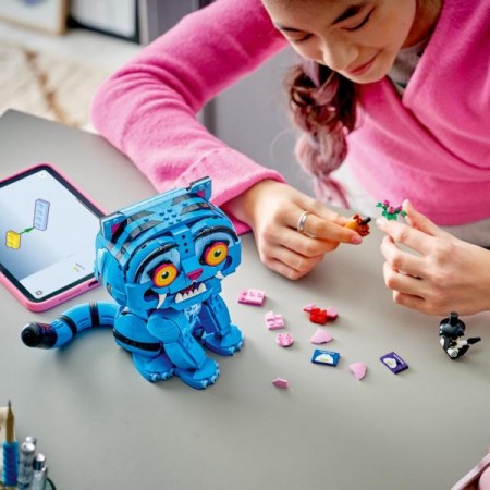 Конструктор Тигр Дерпи и птичка Сасси LEGO® KPop Demon Hunters
