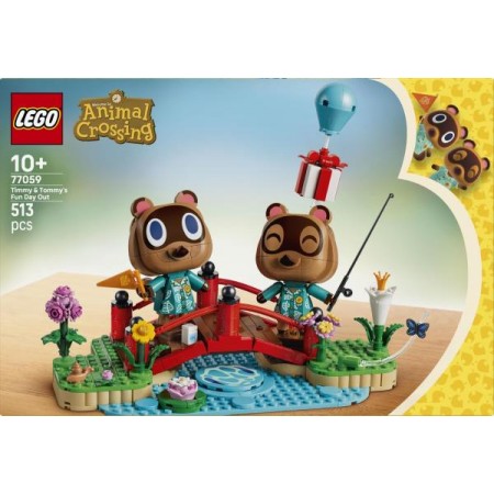 Конструктор Веселая прогулка Тимми и Томми LEGO® Animal Crossing™ Конструктор Веселая прогулка Тимми и Томми LEGO® Animal Crossing™