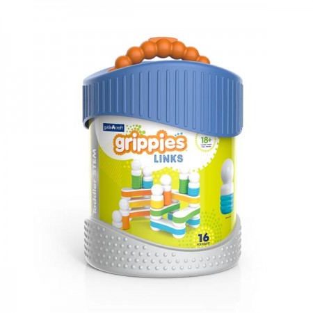 Магнитный конструктор Guidecraft Grippies Links, 16 деталей G8317