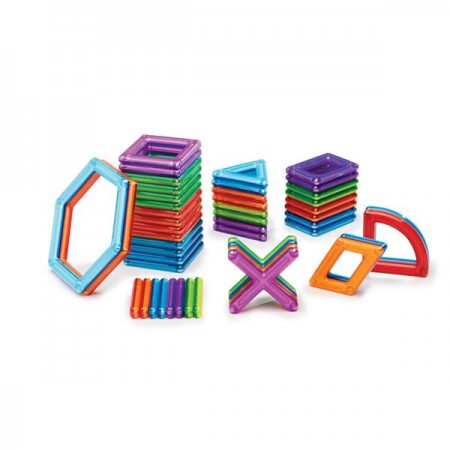 Магнітний конструктор Guidecraft PowerClix Frames, 48 деталей G9200