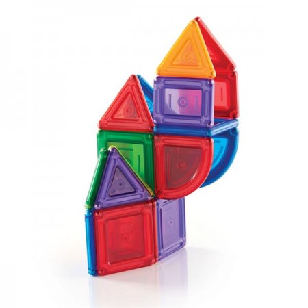 Магнітний конструктор Guidecraft PowerClix Solids, 24 деталі G9420 Магнітний конструктор Guidecraft PowerClix Solids, 24 деталі G9420