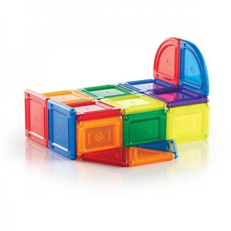Магнітний конструктор Guidecraft PowerClix Solids, 24 деталі G9420 Магнітний конструктор Guidecraft PowerClix Solids, 24 деталі G9420
