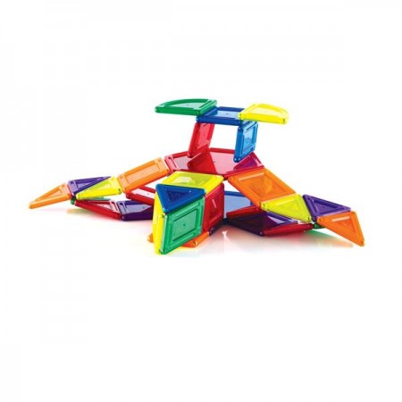 Магнітний конструктор Guidecraft PowerClix Solids, 44 деталі G9421 Магнітний конструктор Guidecraft PowerClix Solids, 44 деталі G9421
