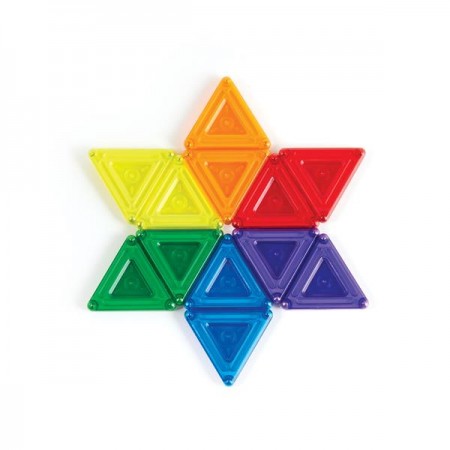 Магнітний конструктор Guidecraft PowerClix Solids, 44 деталі G9421 Магнітний конструктор Guidecraft PowerClix Solids, 44 деталі G9421