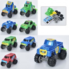 Машина-конструктор BabyToys 868-42 пластиковая, микс цветов, от 3 лет Машина-конструктор BabyToys 868-42 пластиковая, микс цветов, от 3 лет