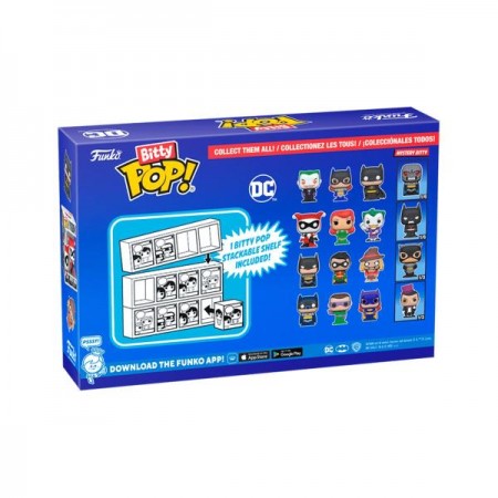 Набор фигурок Bitty Pop! DC 4 в 1 Набор фигурок Bitty Pop! DC 4 в 1
