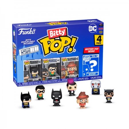 Набор фигурок Bitty Pop! DC 4 в 1 Набор фигурок Bitty Pop! DC 4 в 1