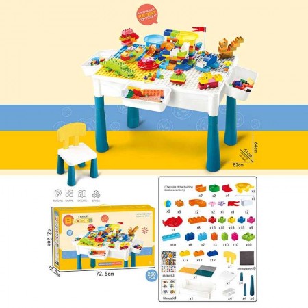 Игровой столик конструктор BabyToys 6787-121 пластиковый