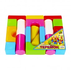 Конструктор блочный M Toys Теремок 08071 19 деталей Конструктор блочный M Toys Теремок 08071 19 деталей