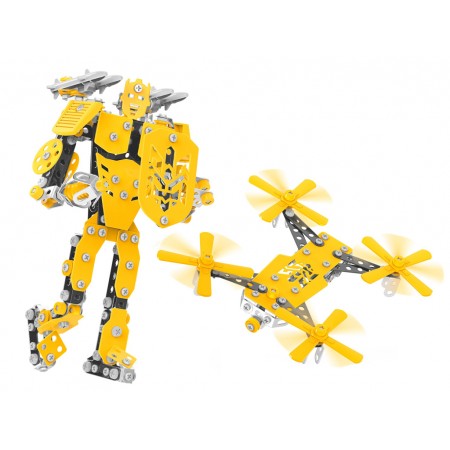 Конструктор металевий Construction Set Robot-Drone, 570 деталей, Технок 0136 Конструктор металевий Construction Set Robot-Drone, 570 деталей, Технок 0136