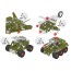 Конструктор металлический Construction Set, 430 деталей, Технок 9512