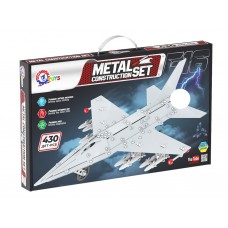 Конструктор металлический Construction Set F-16, 430 деталей, Технок 9598 Конструктор металлический Construction Set F-16, 430 деталей, Технок 9598