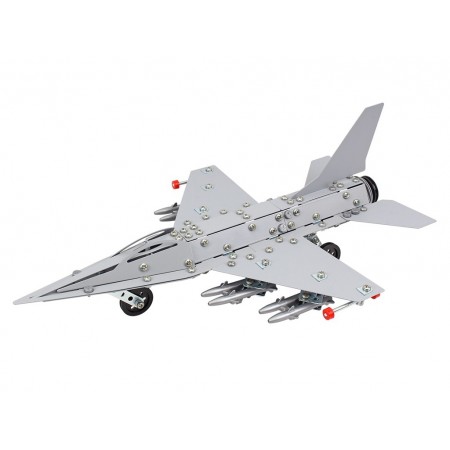 Конструктор металевий Construction Set F-16, 430 деталей, Технок 9598 Конструктор металевий Construction Set F-16, 430 деталей, Технок 9598