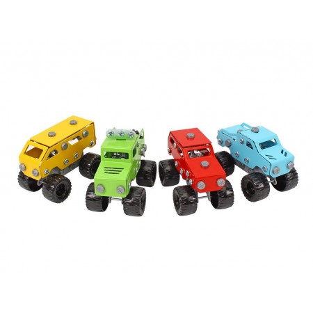 Конструктор металевий Construction Set, 370 деталей, Технок 9956 Конструктор металевий Construction Set, 370 деталей, Технок 9956