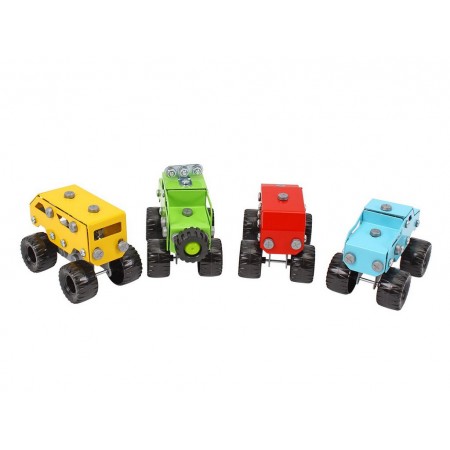 Конструктор металевий Construction Set, 370 деталей, Технок 9956 Конструктор металевий Construction Set, 370 деталей, Технок 9956