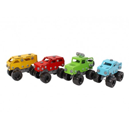 Конструктор металевий Construction Set, 370 деталей, Технок 9956 Конструктор металевий Construction Set, 370 деталей, Технок 9956