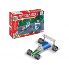 Конструктор металлический машинка Mechanix №1, 128 деталей, 10 моделей, ZEPHYR ZEPHYR.01003