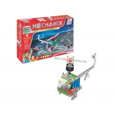 Конструктор металлический вертолет Mechanix №2, 170 деталей, 15 моделей, ZEPHYR ZEPHYR.01004