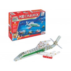 Конструктор металлический самолет Mechanix №5, 301 деталь, 25 моделей, ZEPHYR ZEPHYR.01009